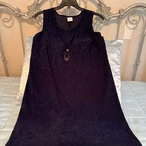 Navy knee length dress